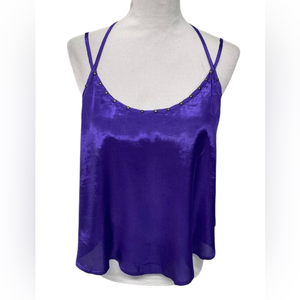 NWOT Free People Studded Trim Cami
